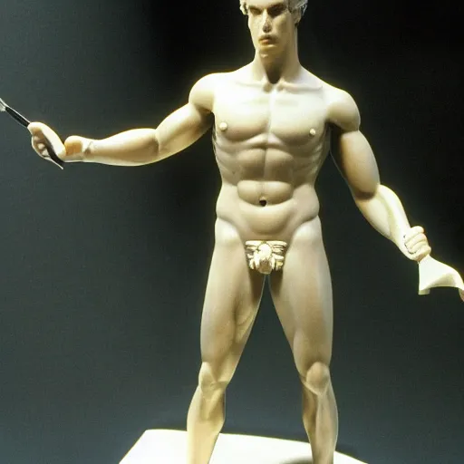 Image similar to greek statue of Ken doll in American Psycho (1999)