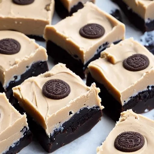 Prompt: peanut butter oreo fudge