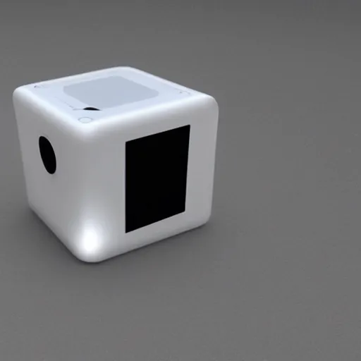 Image similar to Futuristic cube phone