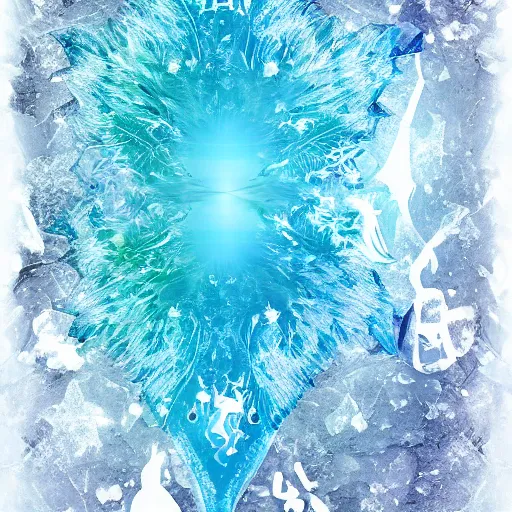 Image similar to icy soloist animation digitalart communion reflections leaf