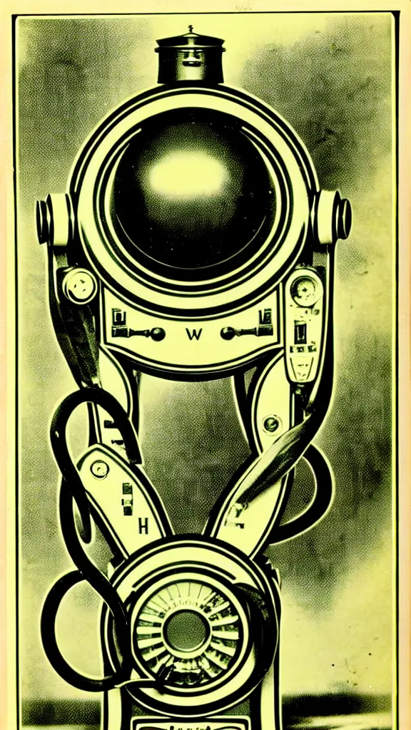 Image similar to a disturbing vintage photograph, centered retrofuturistic graphic design display element line art