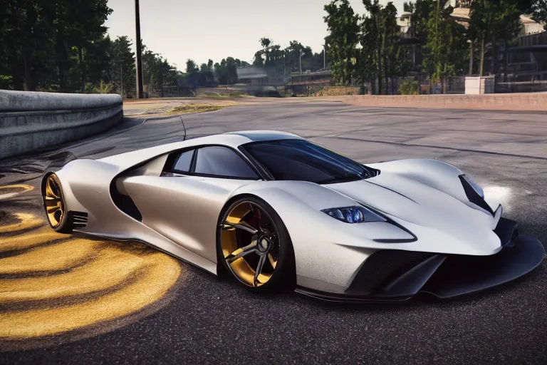 Image similar to photo wallpaper sport car gran turismo 7 forza horizon need for speed fast and furious 5 unreal engine supercar hypercar game concept car octane render, 4 khd 2 0 2 2 3 d cgi rtx style chrome reflexion global illumination ray tracing hdr arstation pixar and disney unreal