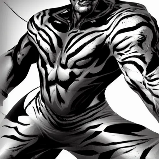 Prompt: ilustration from marvel comic book called'tiger white'- realistic - photorealistic - hd - trending art comic artstation - comic ilustrator - detailed