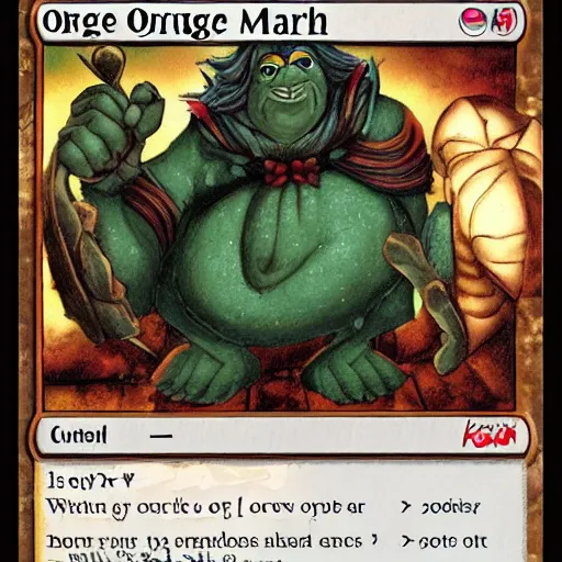 Prompt: ogre magi