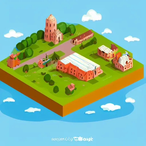 cute isometric continent | Stable Diffusion | OpenArt