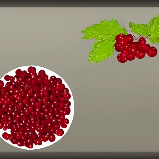 Image similar to a man eats currants with sugar in a plate in the kitchen, hyper realistic, hyper detailed, cfg _ scale 3