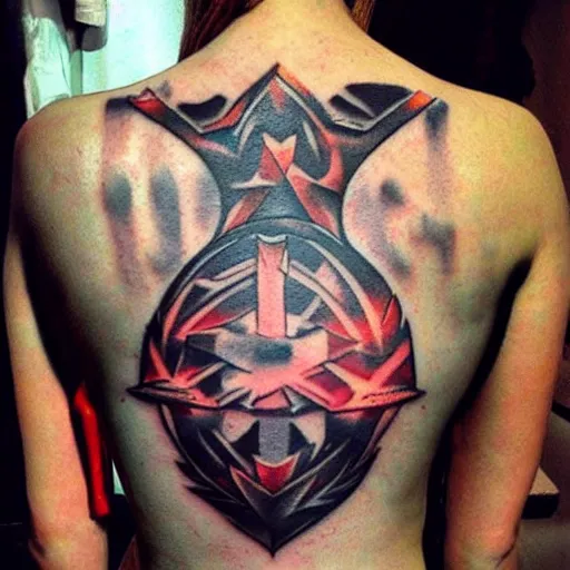 Image similar to scrappy ashen drug addiction cartoon tattoo design, stencil, traditional, professional shoulder tattoo, by artgerm, artgerm, digital art