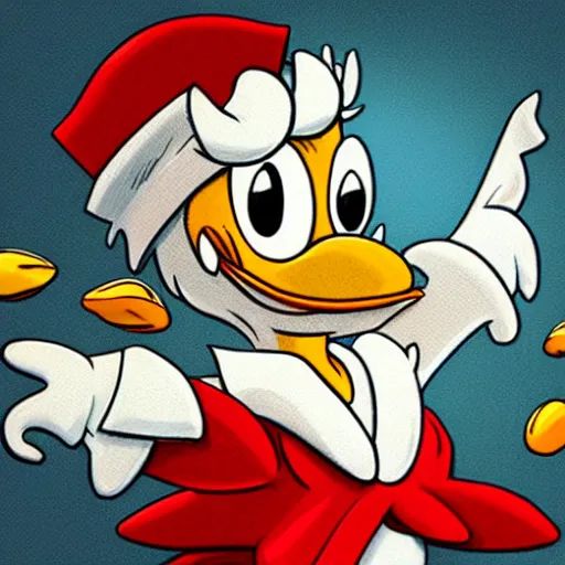 Prompt: “photorealistic scrooge mcduck”