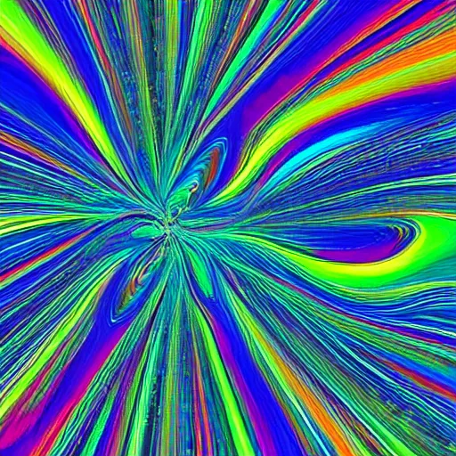 Prompt: android with cables attached to it's head and emitting swirling waves of beautiful color, dmt, 8 k resolution, iridescent, beautiful
