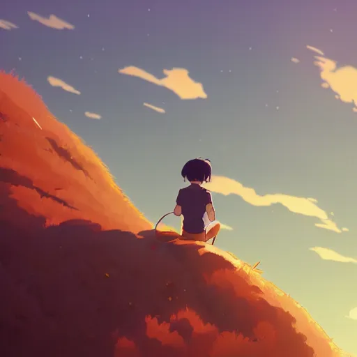 Image similar to life is, giving our best, start where you stand, keep moving, comfort zone, my creed, to sunlit days, detailed, cory loftis, james gilleard, atey ghailan, makoto shinkai, goro fujita, studio ghibli, rim light, exquisite lighting, clear focus, very coherent, plain background