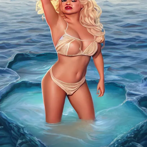 Image similar to clear portrait of trisha paytas, adorable appearance!!!, golden hour, happy apearance, cottagecore!!, background hyper detailed, character concept, full body, dynamic pose, intricate, elegant, highly detailed, digital painting, artstation, concept art, smooth, sharp focus, illustration, art by artgerm and greg rutkowski and alphonse mucha