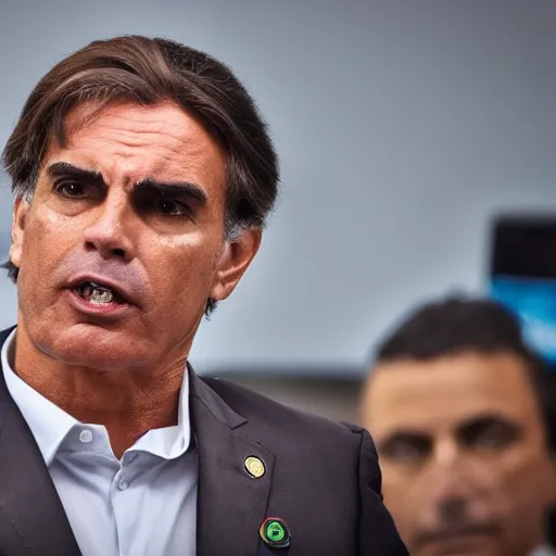 Prompt: felps as bolsonaro, photorealistic, award winning, 8k