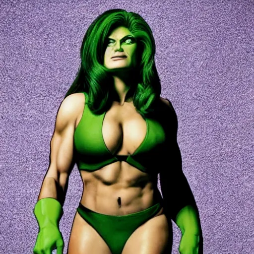 Image similar to promotional photo of al pacino as she-hulk in the tv series she-hulk (2022), movie still,