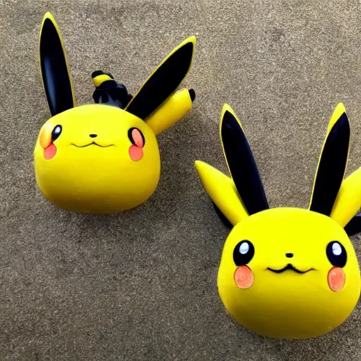 the surprised pikachu meme, hyper realistic