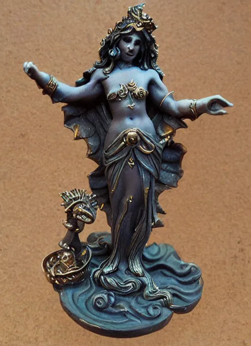 Image similar to Fine Image on the store website, eBay, Full body, 80mm resin detailed miniature of a Goddess