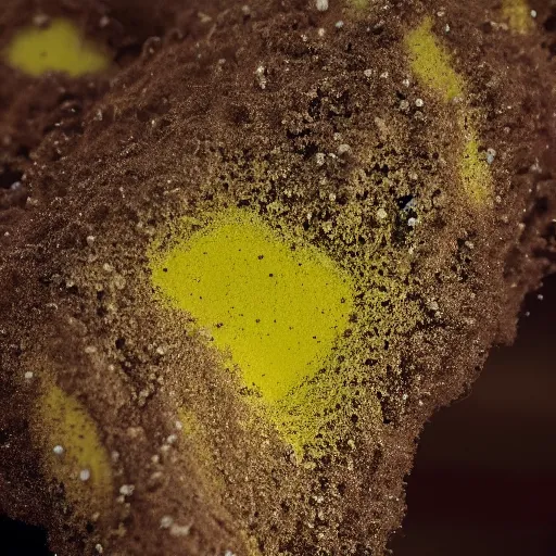 Image similar to st bernard sized slime mould cinematic realistic 3 5 mm 8 k