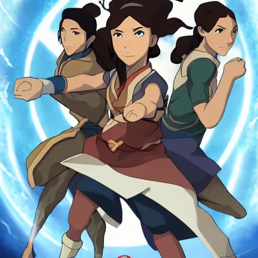 Prompt: Legend of Korra artwork