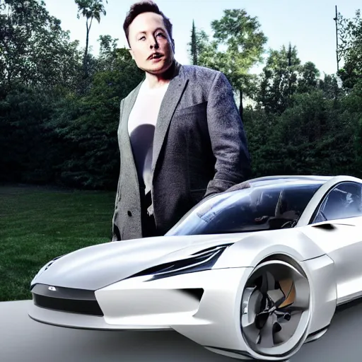 Prompt: elon musk. ray tracing reflection, 8k, hyper realistic, insainly detailed