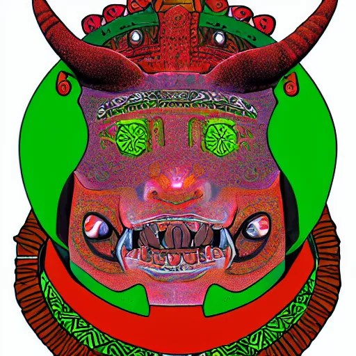 Image similar to portrait of xolotl