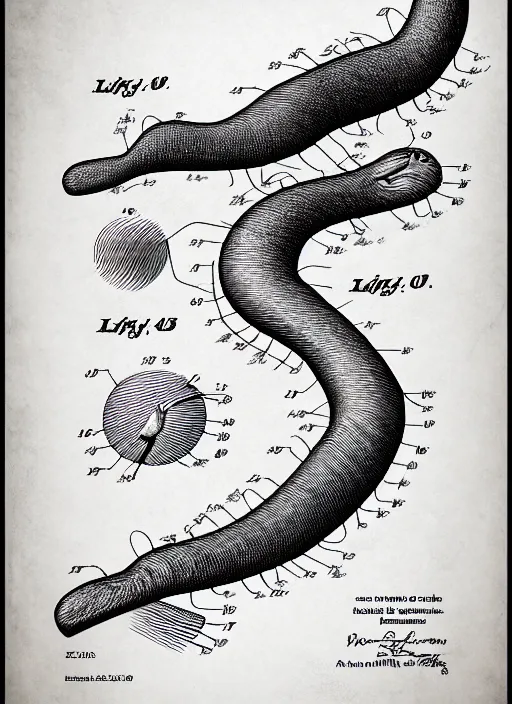 Image similar to an anatomically correct scheme of the long cat, highly detailed, patent illustration, digital illustration, concept art, smooth, sharp focus