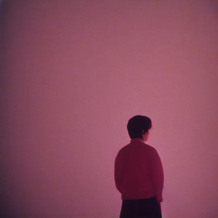 Image similar to cinematic 3 5 mm still from a movie by ishiro honda, alec soth : : love, art : : professional photograph, cinestill 8 0 0 tungsten, high quality, pink and triadic color scheme, leica