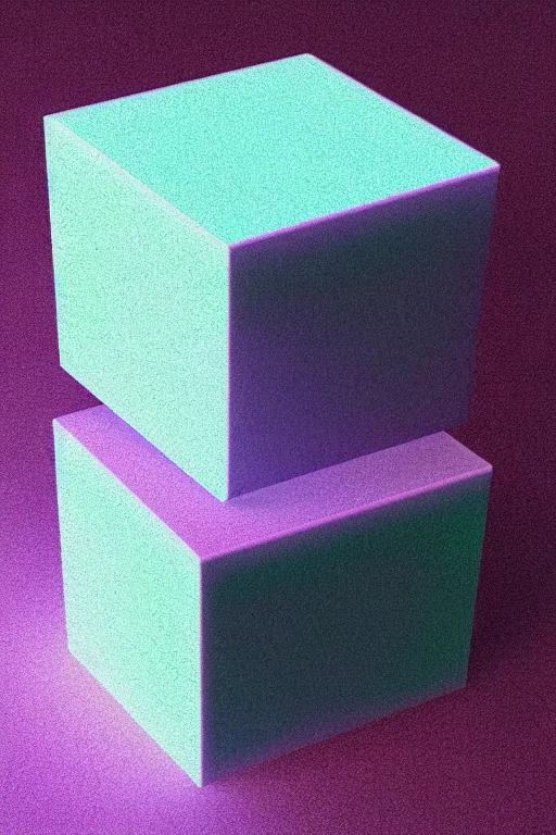 Image similar to iridescent cube, sharp focus, highly detailed, 3 d, rendered, octane render, still photo, realistic, central composition, cinematic, dynamic lighting