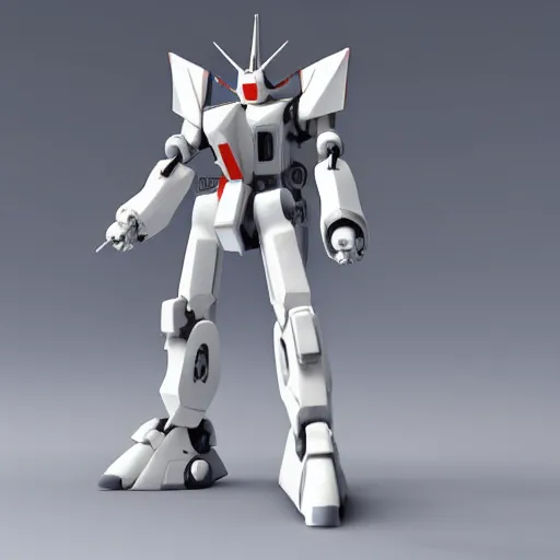 Image similar to 3 d filament, toy, white background, spaceship, futuristic, round, hard surface, mecha, gunpla