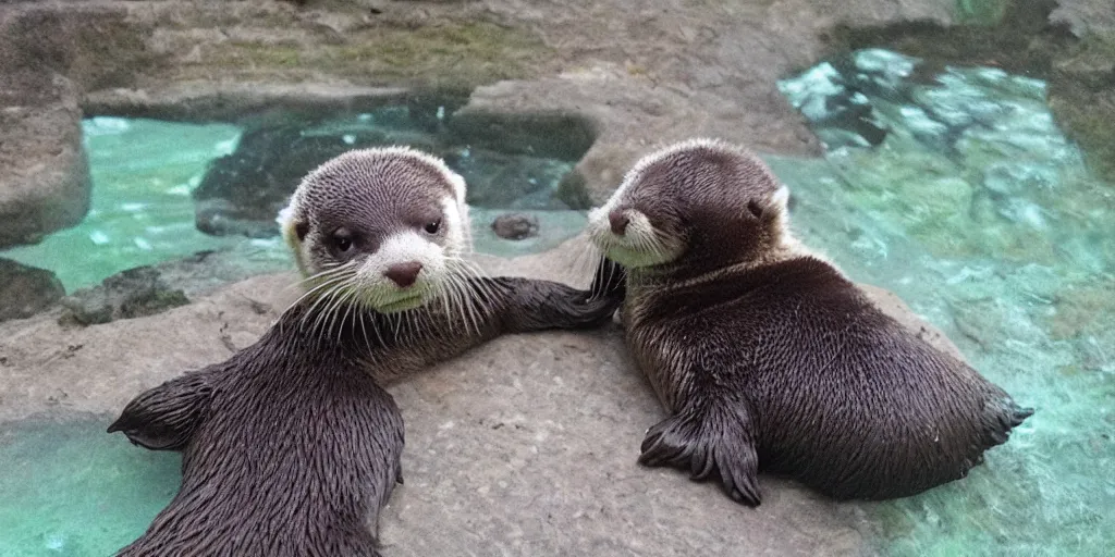 Image similar to my little everything, magical cuteness, fantasy otter love