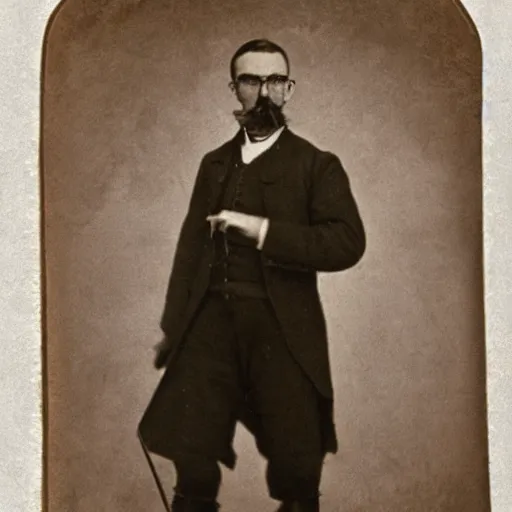 Image similar to victorian era photograph of gordon freeman