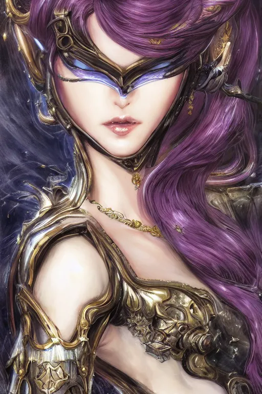 Image similar to bayonetta, DC, cute, fantasy, intricate, elegant, highly detailed, digital painting, 4k, HDR, concept art, smooth, sharp focus, illustration, art by jim lee