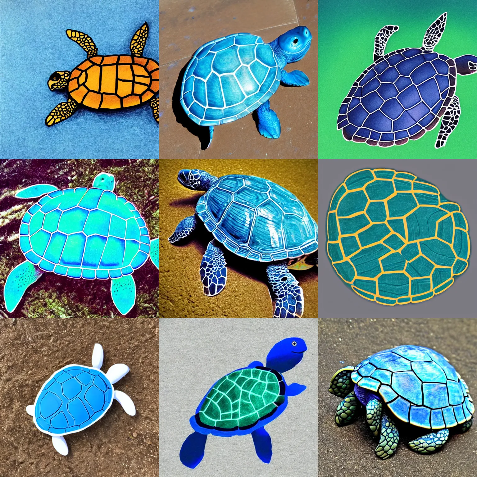 Prompt: <turtle shell=blue>turtle</turtle>