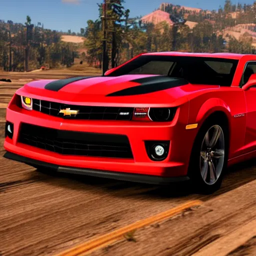 Image similar to 2 0 1 3 chevrolet camaro ss in red dead redemption 2