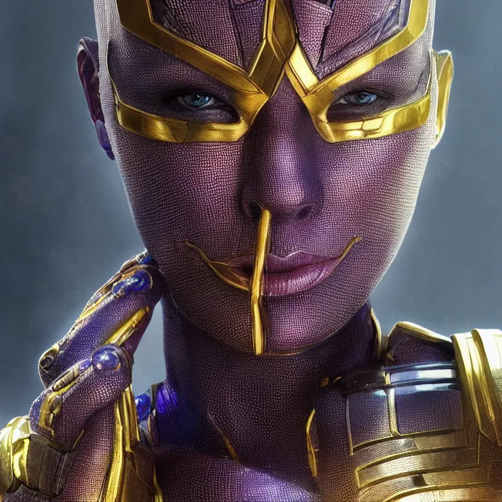 Prompt: (The Infinity Gauntlet), Charlize Theron, intricate artwork. octane render, trending on artstation, very coherent symmetrical artwork. avengers. thanos. cinematic, hyper realism, high detail, octane render, 8k, iridescent accents