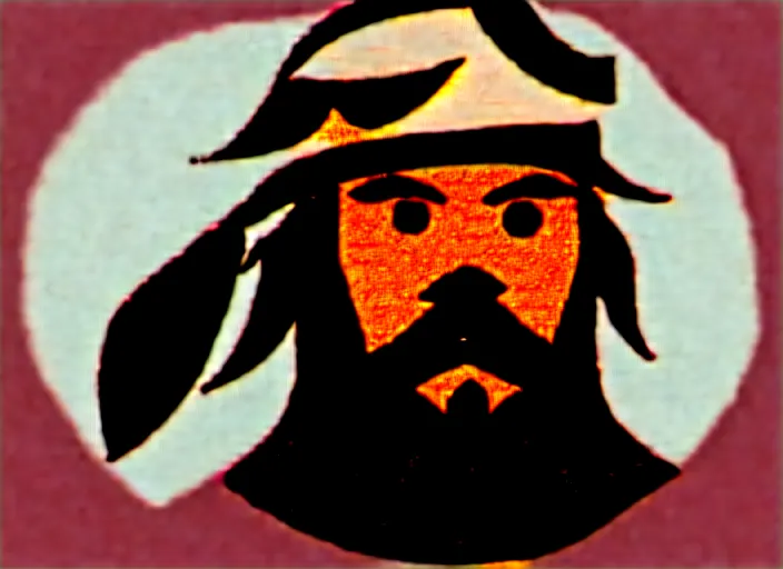 Prompt: a bearded pirate, digital art