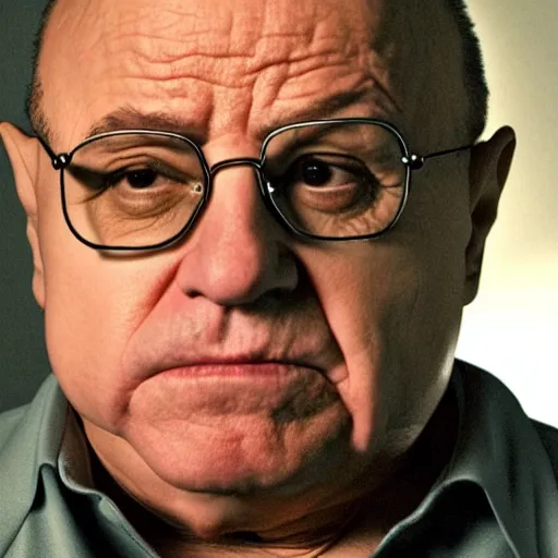 Image similar to danny devito in breaking bad , 8k resolution, full HD, cinematic lighting, award winning, anatomically correct