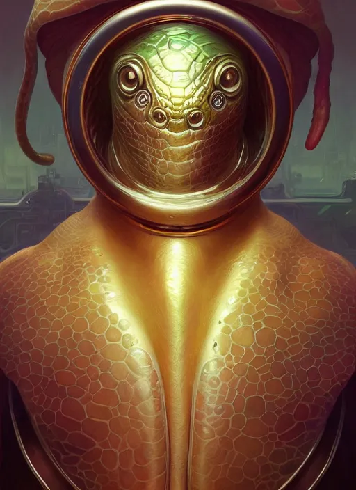 Image similar to elon musk as slimy mollusk, anthropomorphic character, drool, concept art, intricate, elegant, highly detailed, digital painting, artstation, wallpaper, smooth, sharp focus, illustration, art by artgerm and greg rutkowski and alphonse mucha