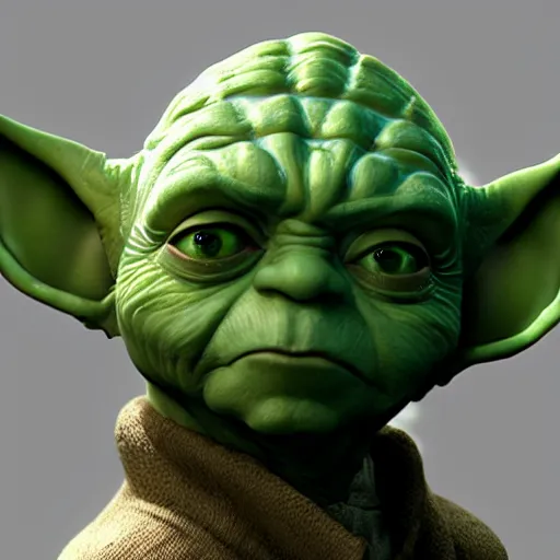 Image similar to Hugo Weaving as Yoda, hyperdetailed, artstation, cgsociety, 8k