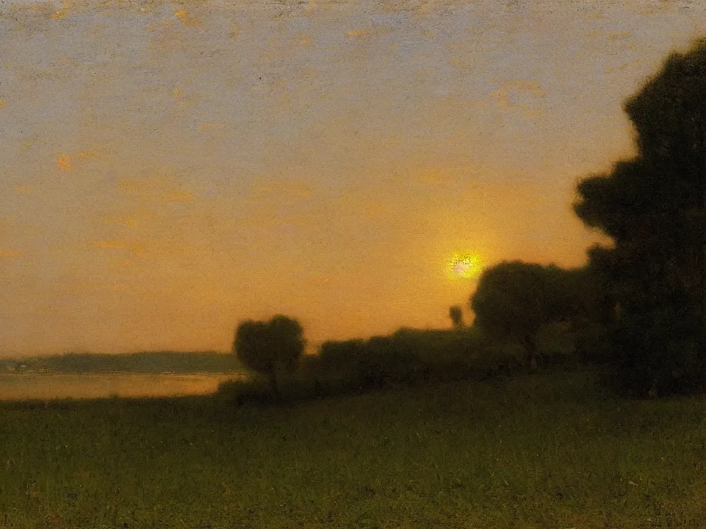 Image similar to 🌅 by george inness