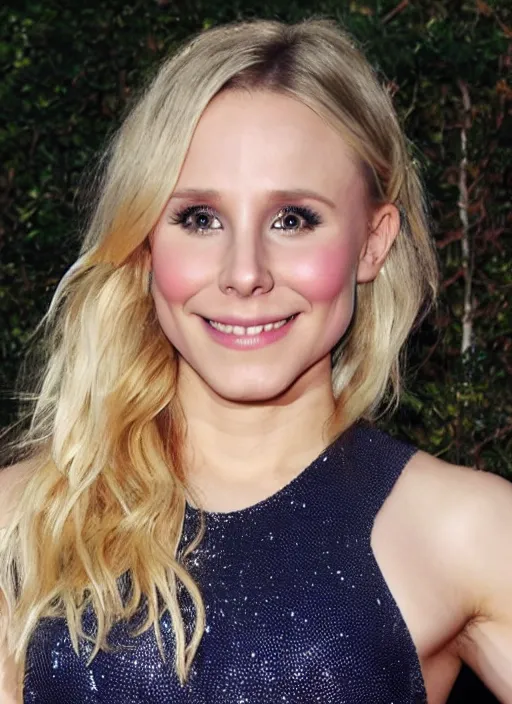 Prompt: chonky kristen bell