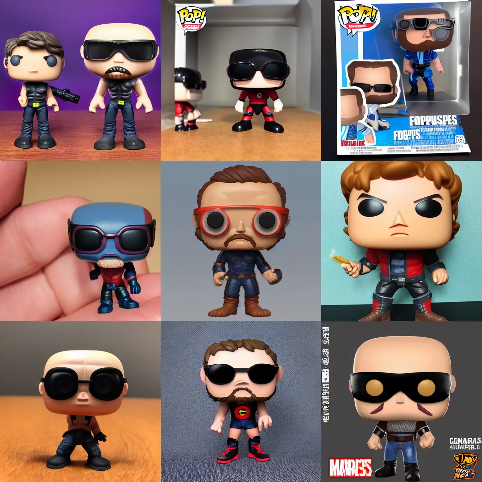 Prompt: cyclops funko pop, photorealistic, highly detailed