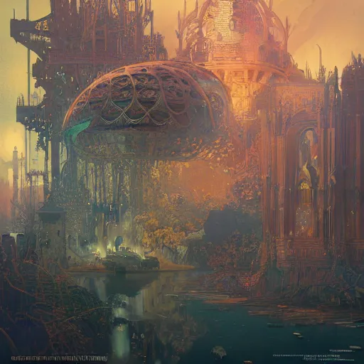 Image similar to a highly detailed digital image of an imagination machine, concept art, artstation, cgsociety, very detailed, intricate, detailed illustration, by greg rutkowski and alphonse mucha, Paul Lehr and Beeple, iridescent accents, ray tracing, product lighting, sharp, smooth, masterpiece