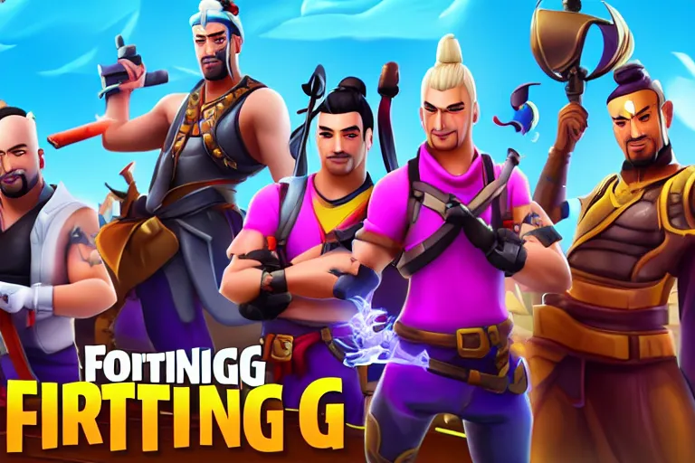 Image similar to xi jin ping playing fortnite