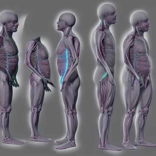 Prompt: 3 d render of medical illustration on anatomy