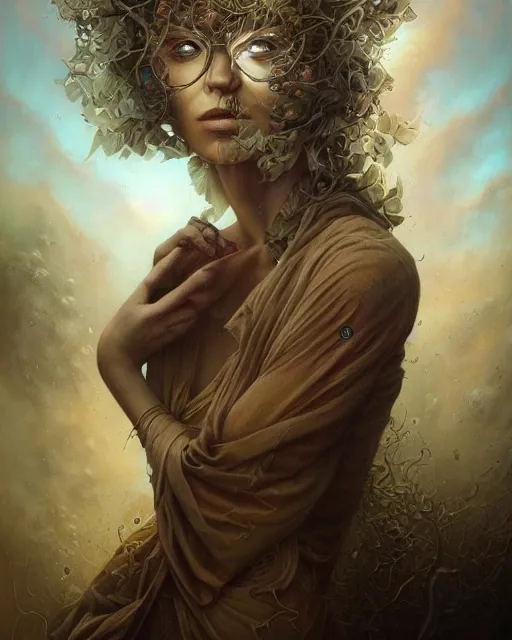 Image similar to lofi portrait by tomasz alen kopera and peter mohrbacher