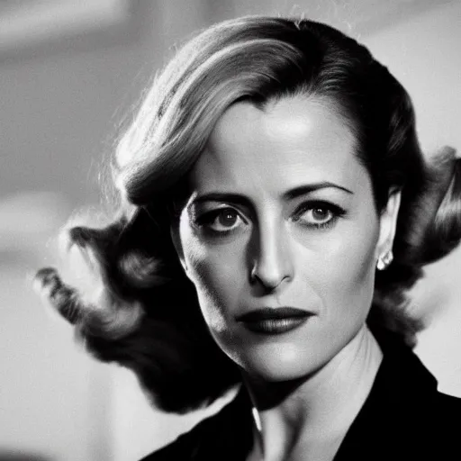 Image similar to Gillian Anderson in Casablanca (1942)