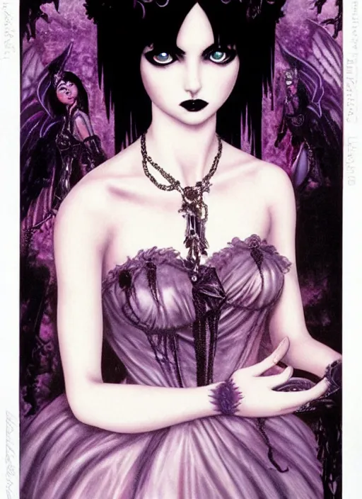 Image similar to ( ( gothic # ) ) princess portrait *. *. by battle angel alita * *, rene lalique, highly detailded