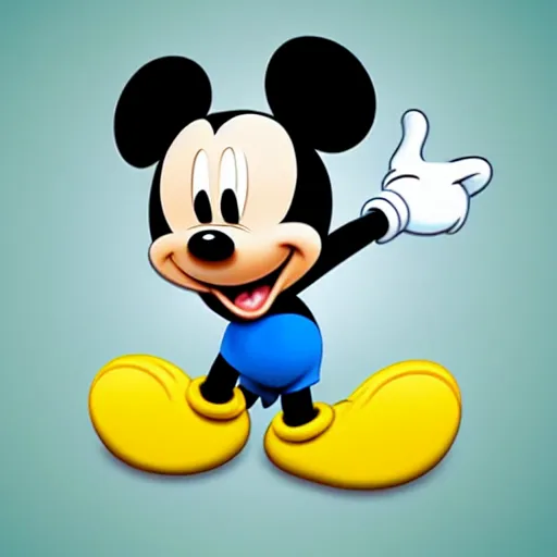 Image similar to mickey mouse caricature