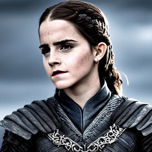 Image similar to Emma Watson in Game of Thrones, (EOS 5DS R, ISO100, f/8, 1/125, 84mm, modelsociety, symmetric balance)