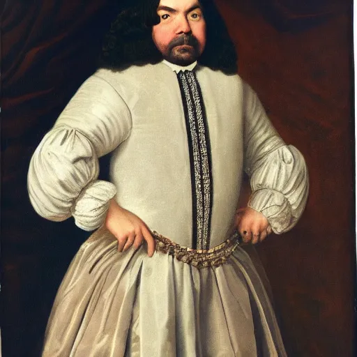 Image similar to photorealistic portrait of Matt Berry as a 17th century nobleman.