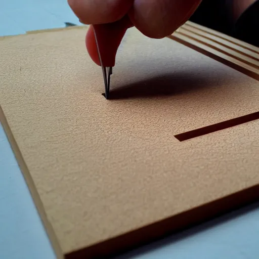 Image similar to laser cutting fingers off detailed